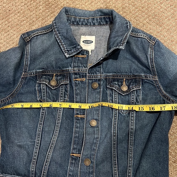 Old navy womens size small Jean jacket classic preppy cute - Picture 5 of 6